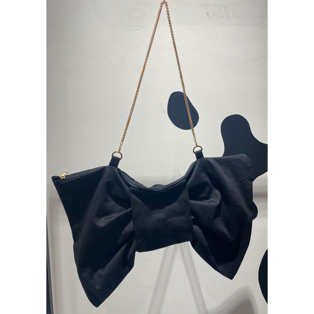 Big Ribbon Chain Shoulder Bag
