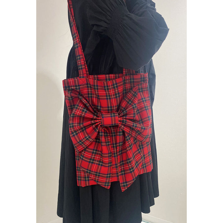 Front Ribbon Tote Bag (Small)