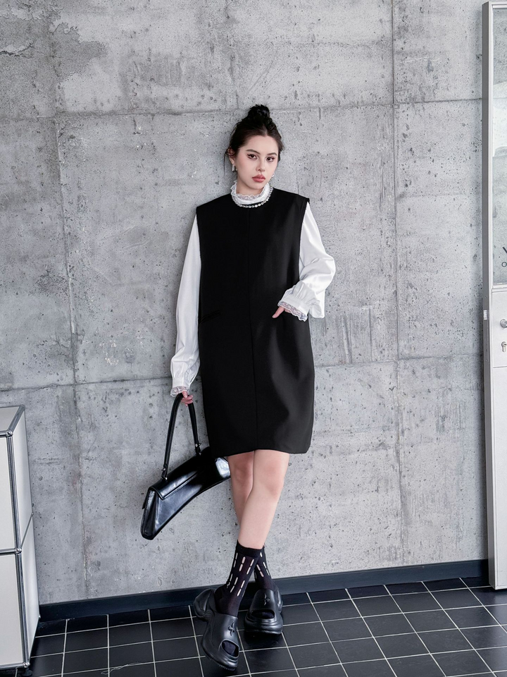 Simple Sleevelss Onepiece