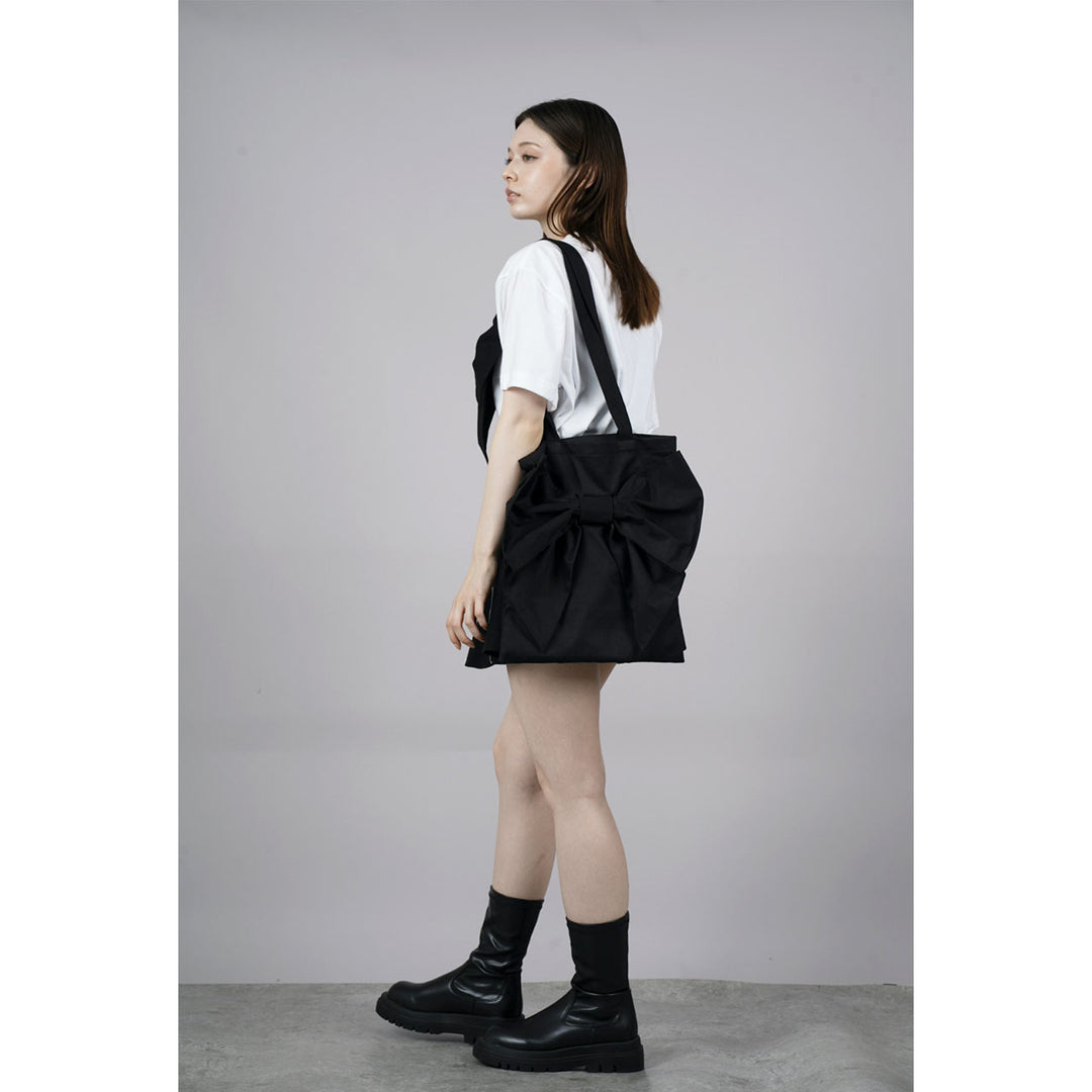 Front Ribbon Tote Bag (Small)