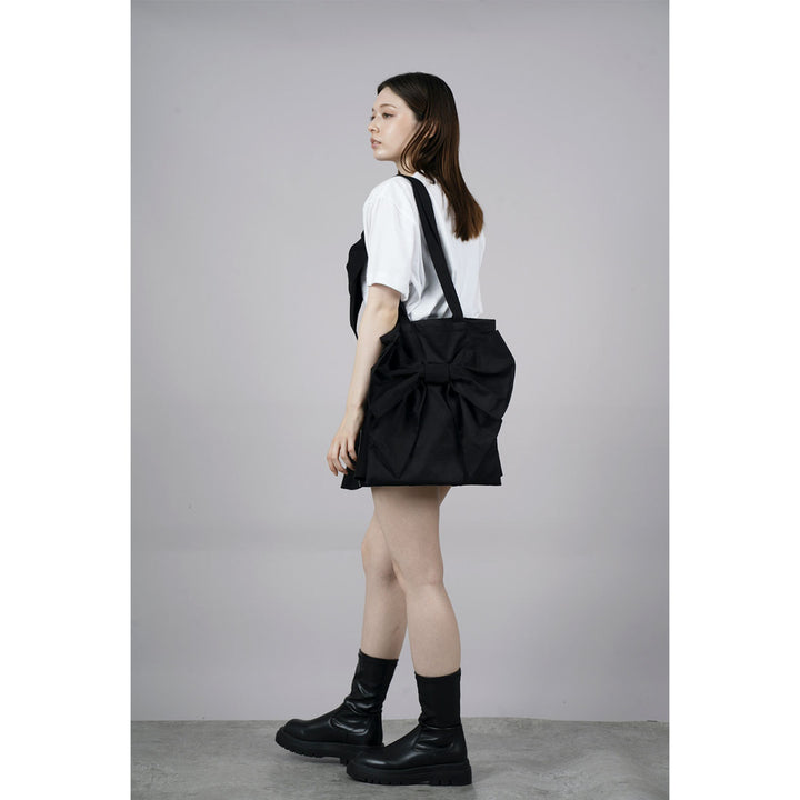 Front Ribbon Tote Bag (Small)