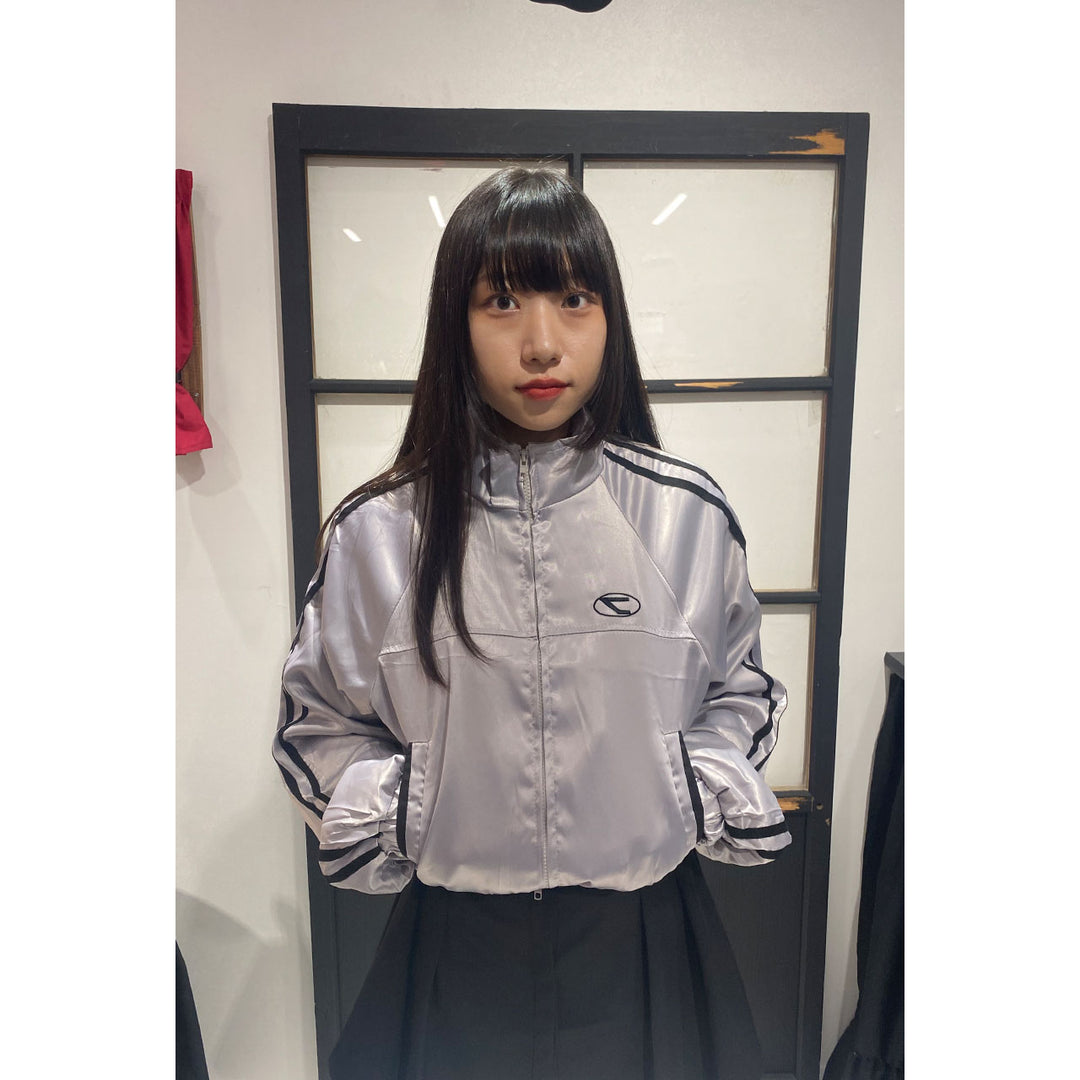 Side Line Silver Track Jacket