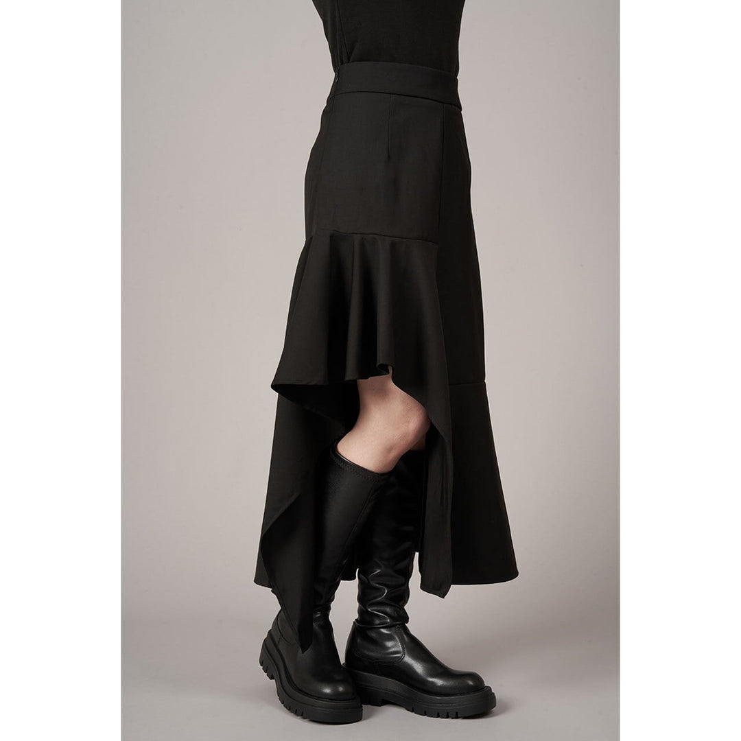 Asymmetry Flare Skirt