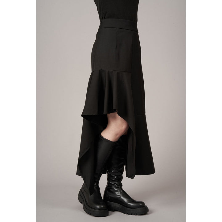 Asymmetry Flare Skirt