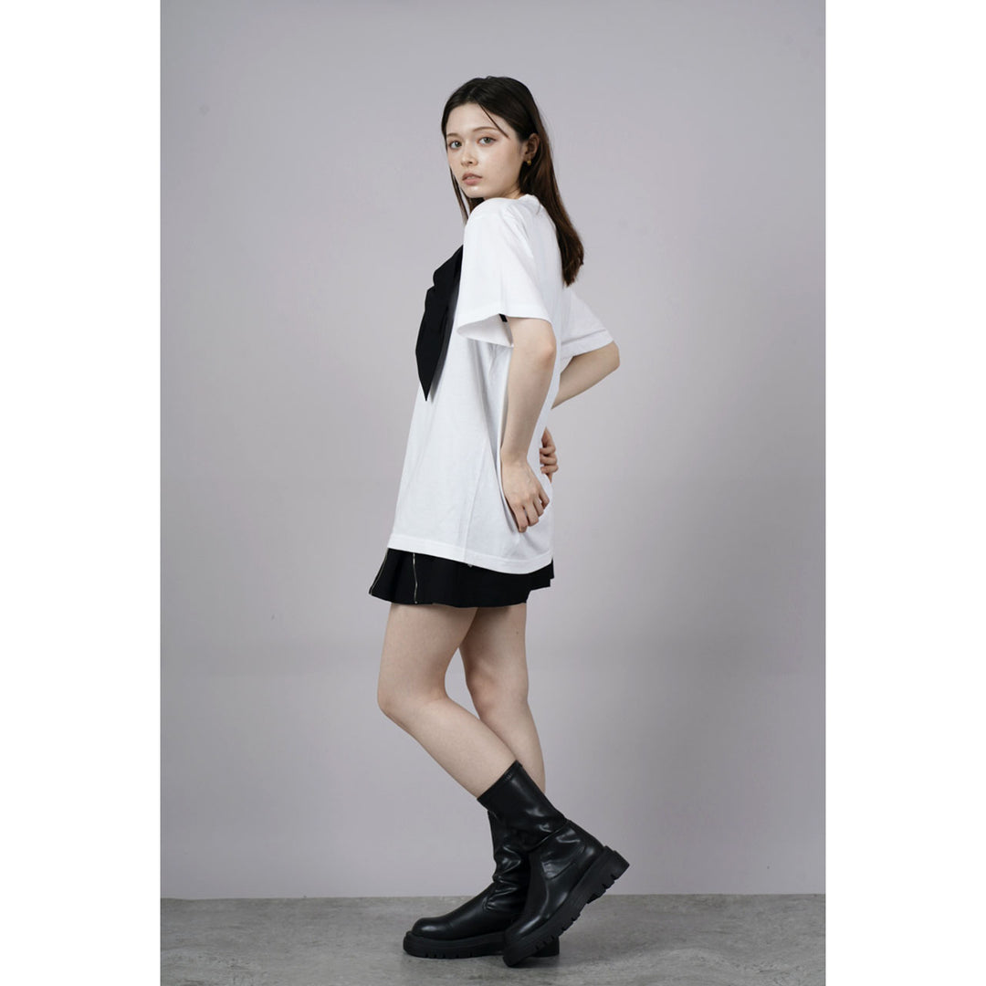 Front Ribbon T-shirt