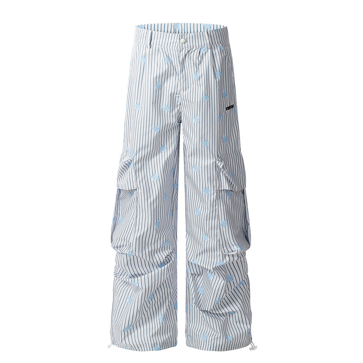 Striped Star Cargo Pants