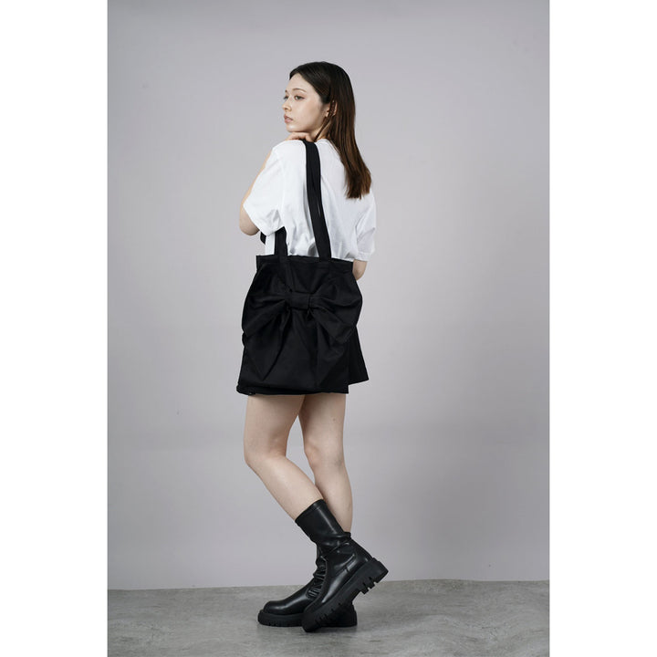 Front Ribbon Tote Bag (Small)
