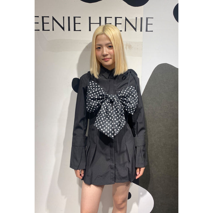 Front Ribbon Bustier (Dot)