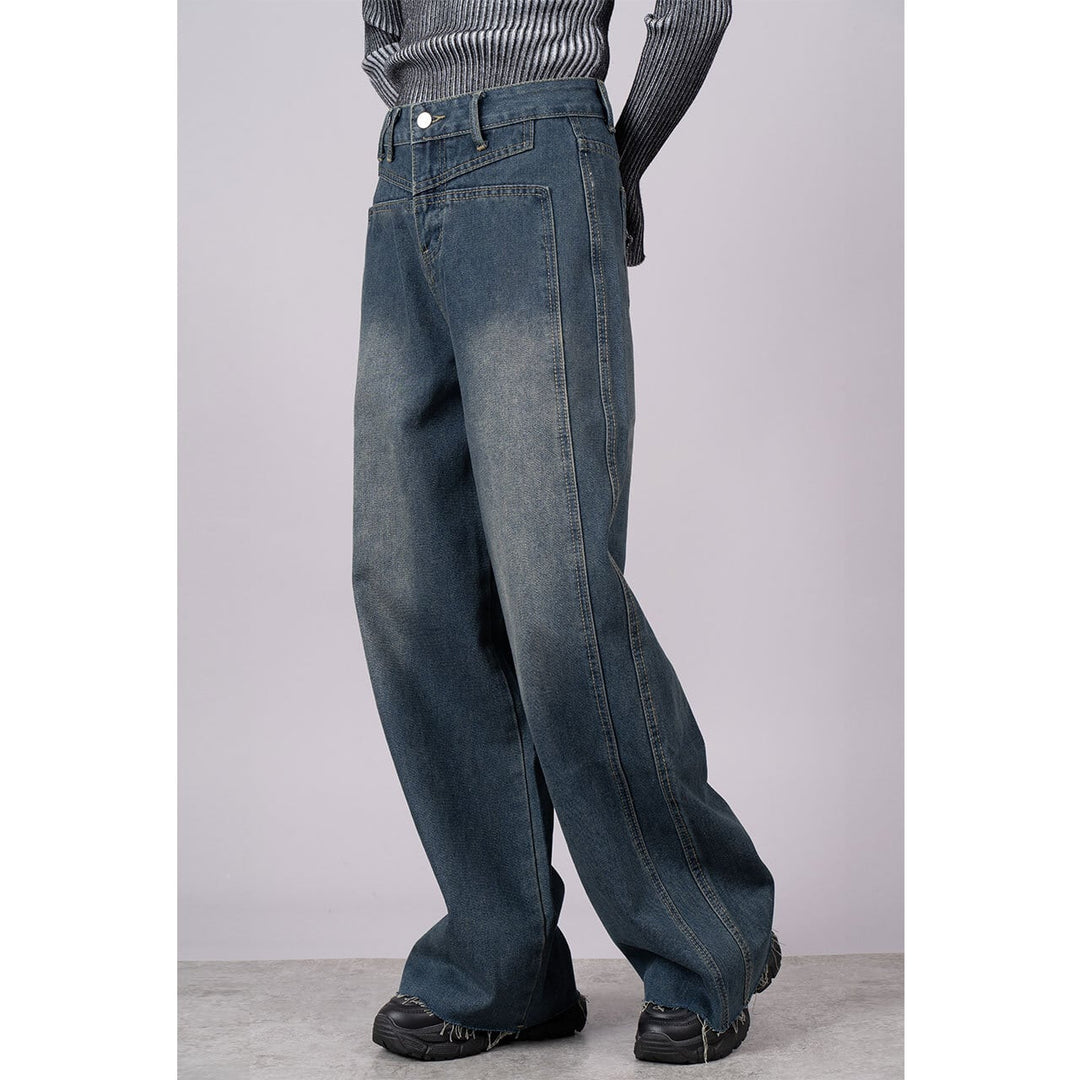 Side Switching Yoke Denim Jeans