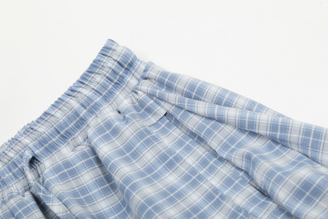 Casual Check Cargo Pants