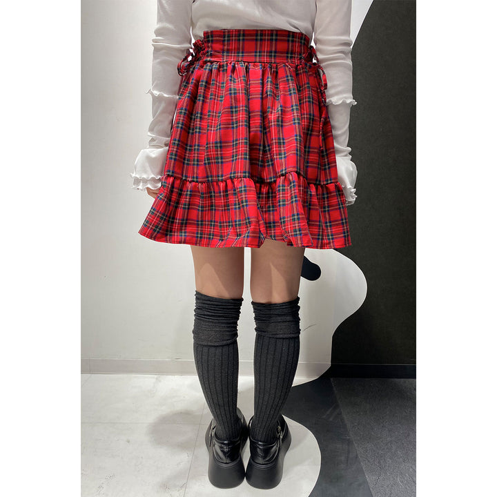 Frill Gathered Short Skirt ¥8,480 / ¥7,980