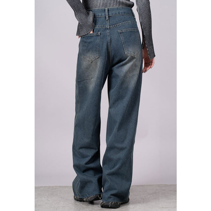 Side Switching Yoke Denim Jeans