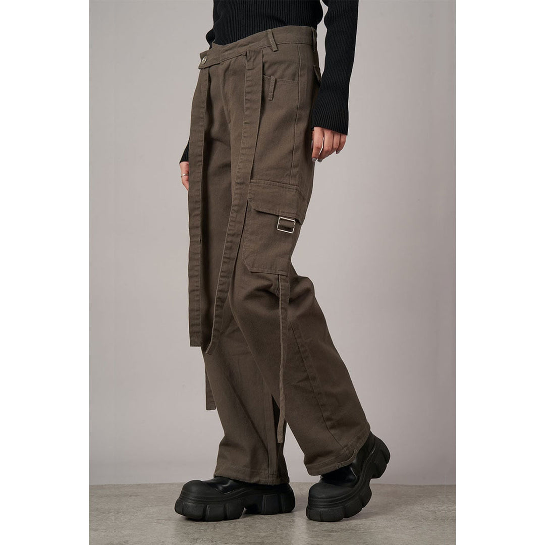 Cross Belt Cargo Pants