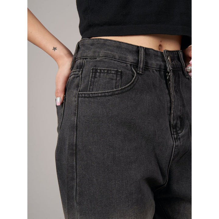 Gradation Black Denim Jeans
