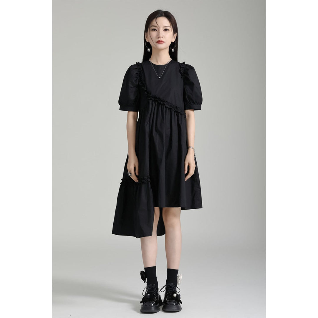 Asymmetry Frill Switching Onepiece