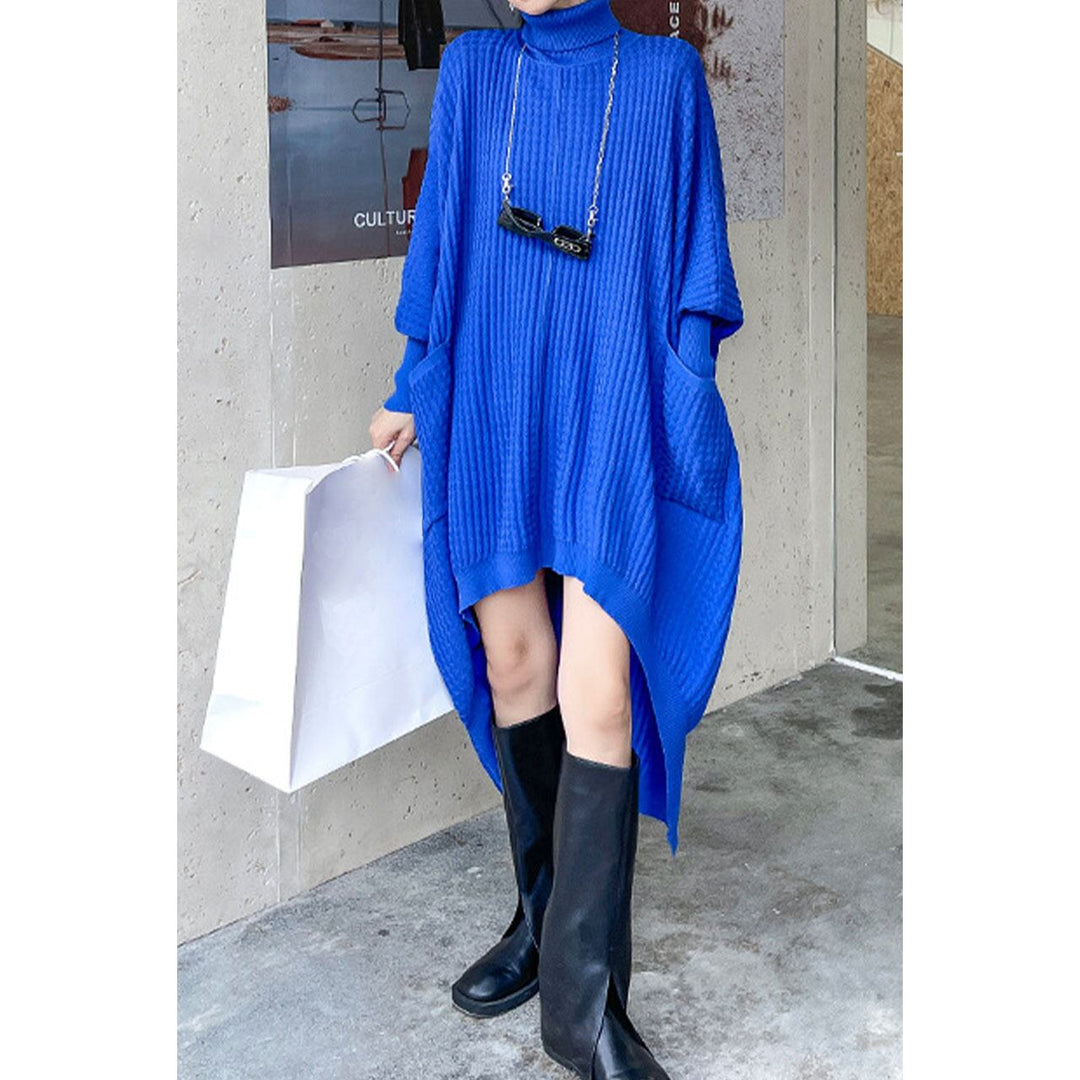 Dolman Sleeve Fishtail Loose Onepiece