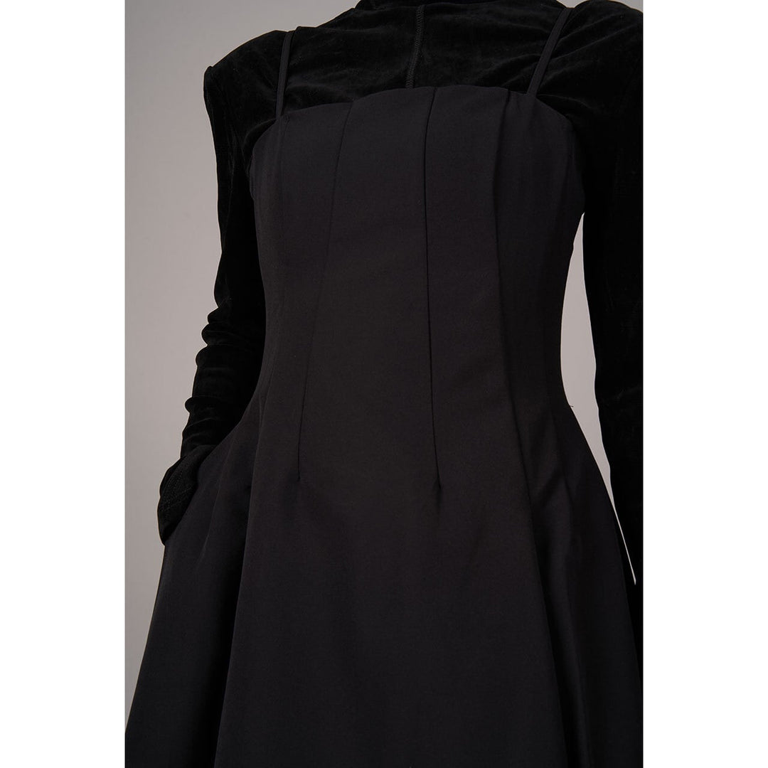 Elegant Flare Camisole Onepiece