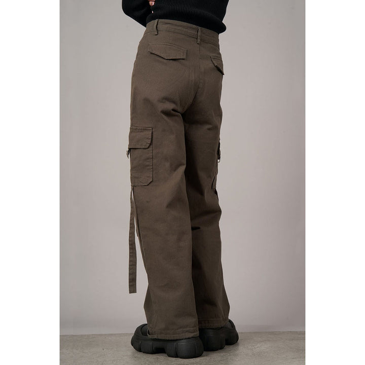 Cross Belt Cargo Pants
