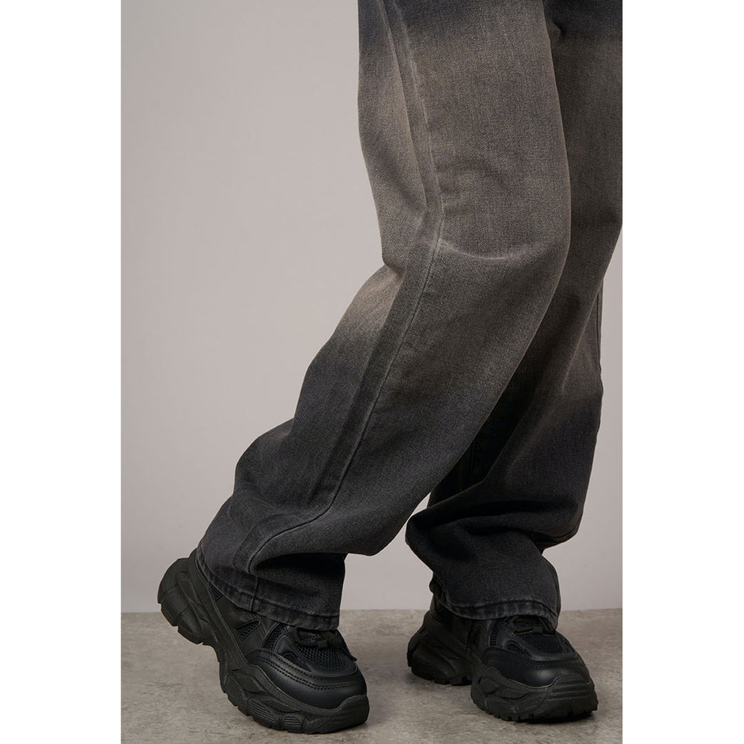 Gradation Black Denim Jeans