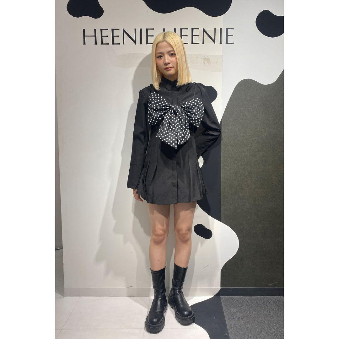 Front Ribbon Bustier (Dot)