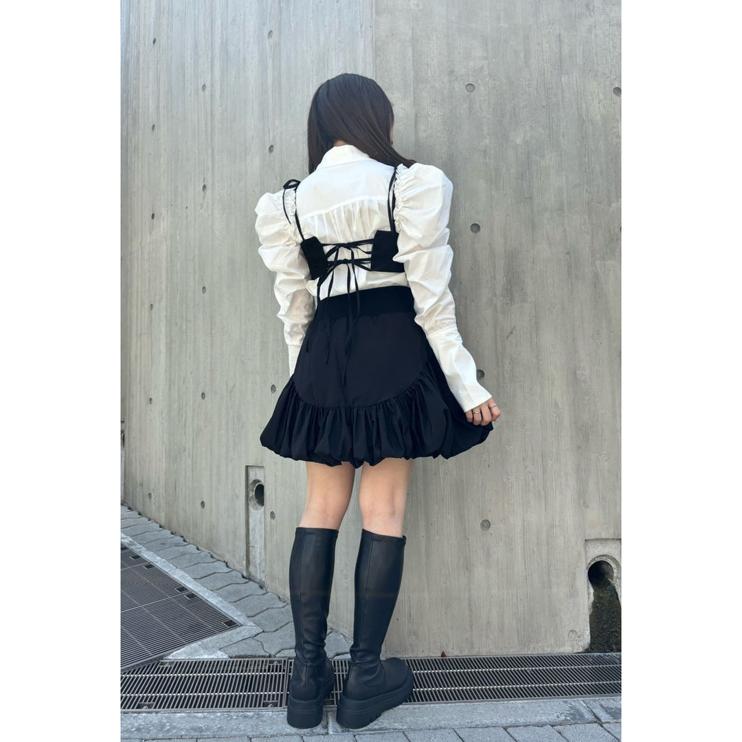 Front Ribbon Bustier