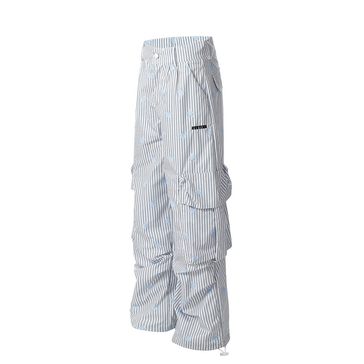 Striped Star Cargo Pants