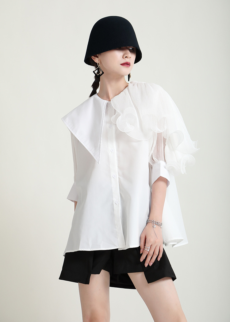 Organdie Short Sleeve Shirt