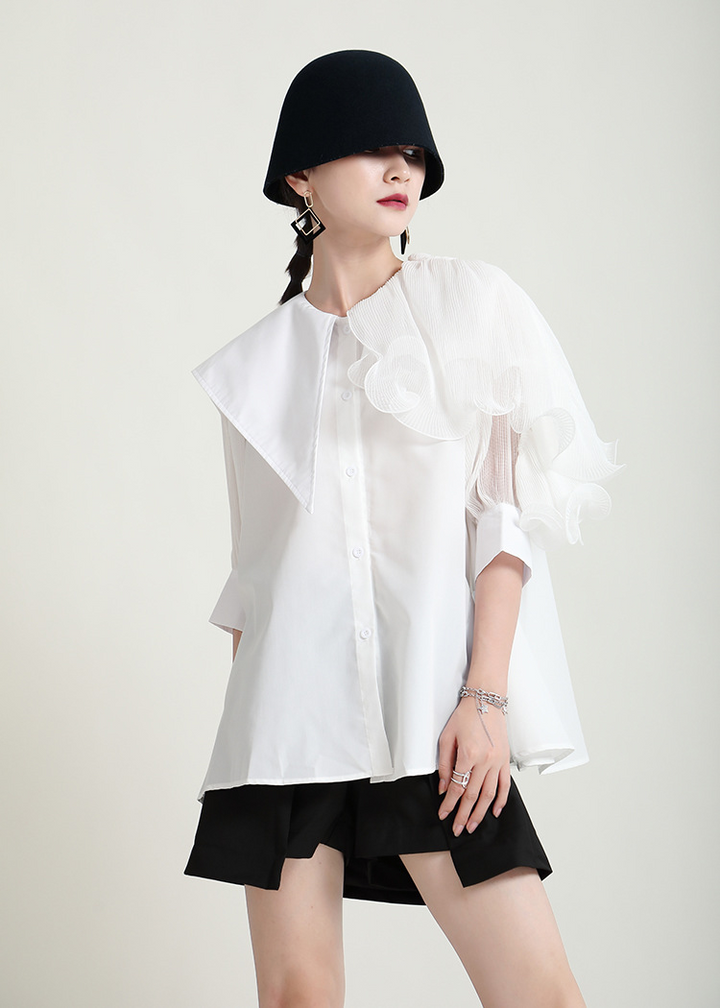 Organdie Short Sleeve Shirt