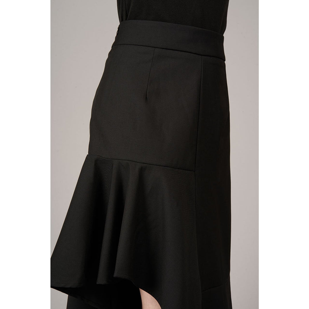 Asymmetry Flare Skirt