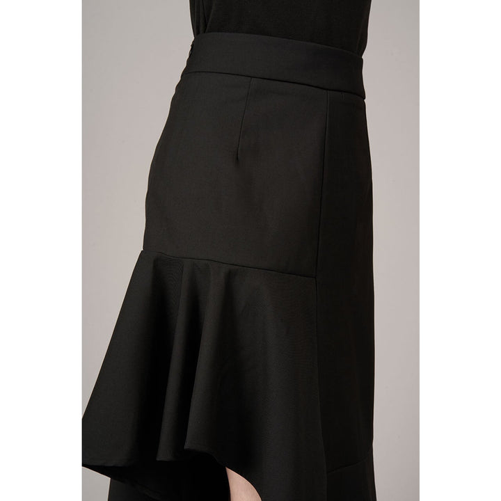Asymmetry Flare Skirt