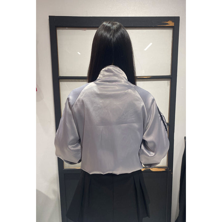 Side Line Silver Track Jacket