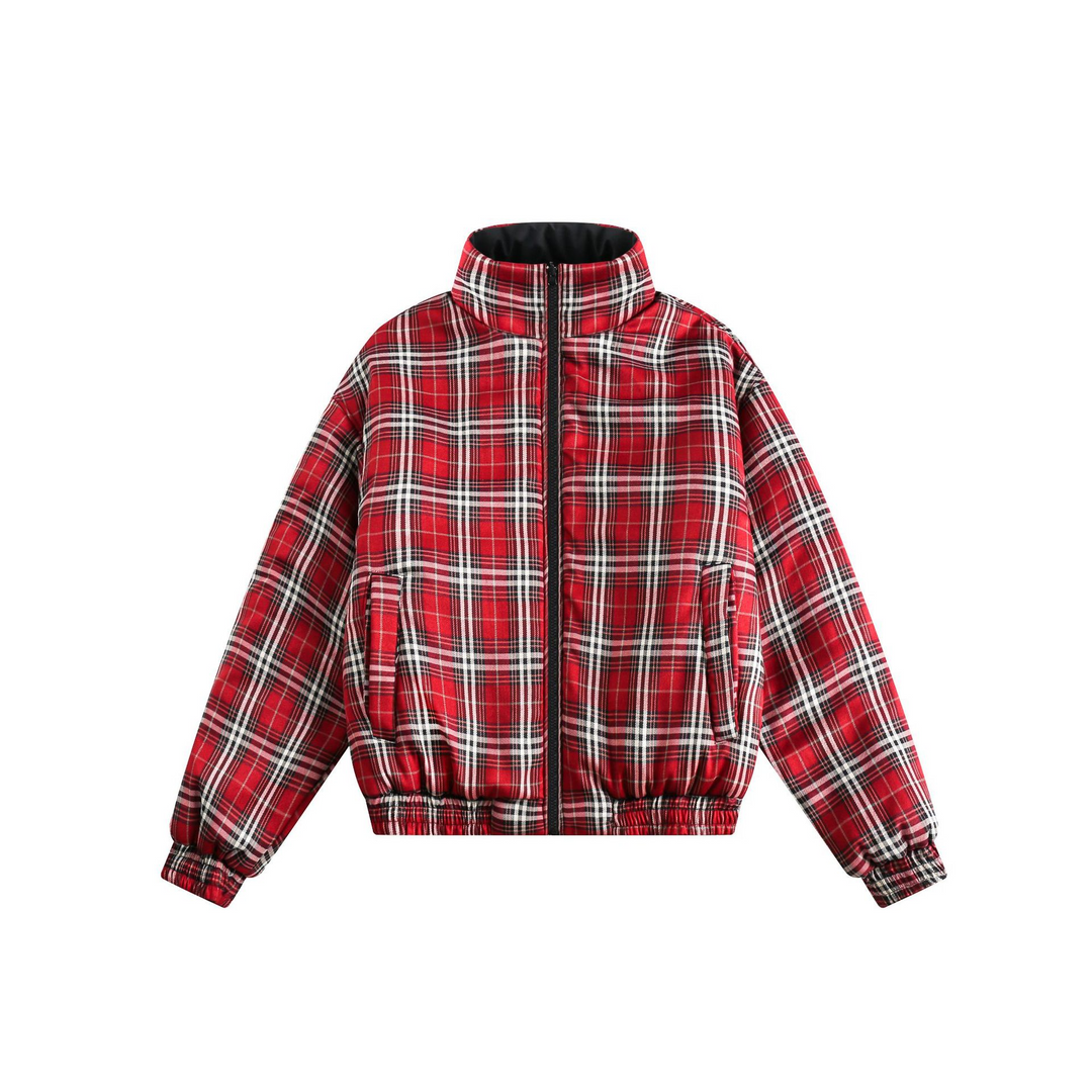 2way Reversible Check Jacket