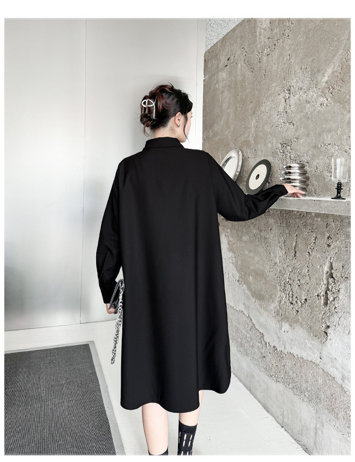 Pleated patchwork velor onepiece