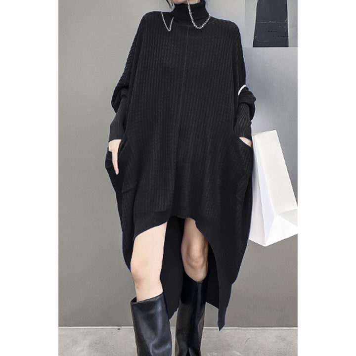 Dolman Sleeve Fishtail Loose Onepiece