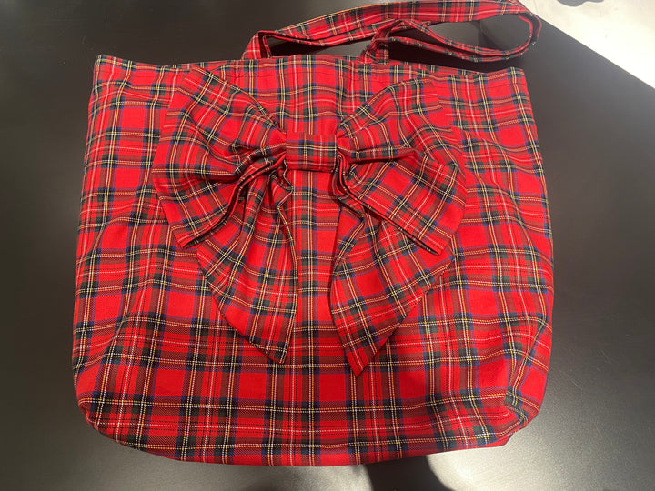 Front Ribbon Tote Bag (Big)