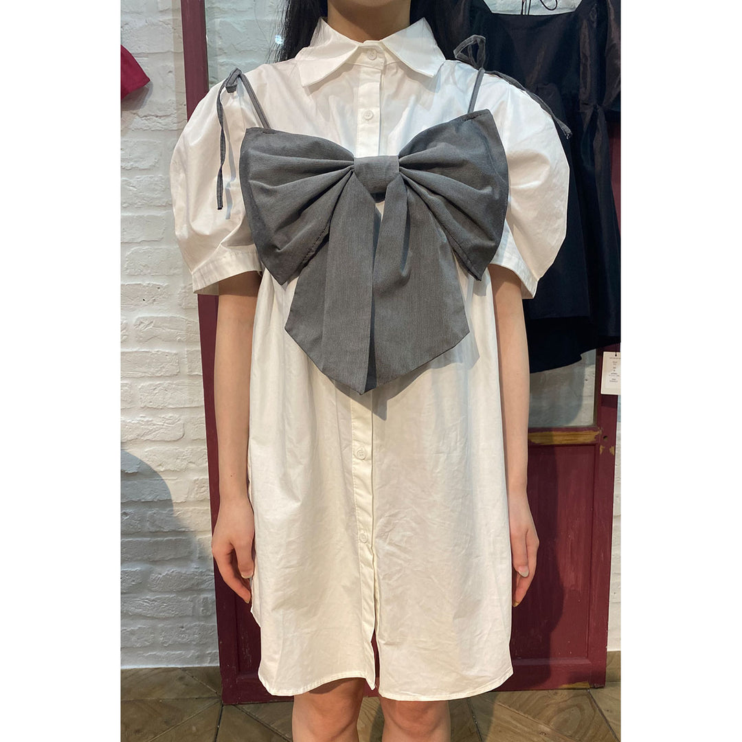 Front Ribbon Bustier