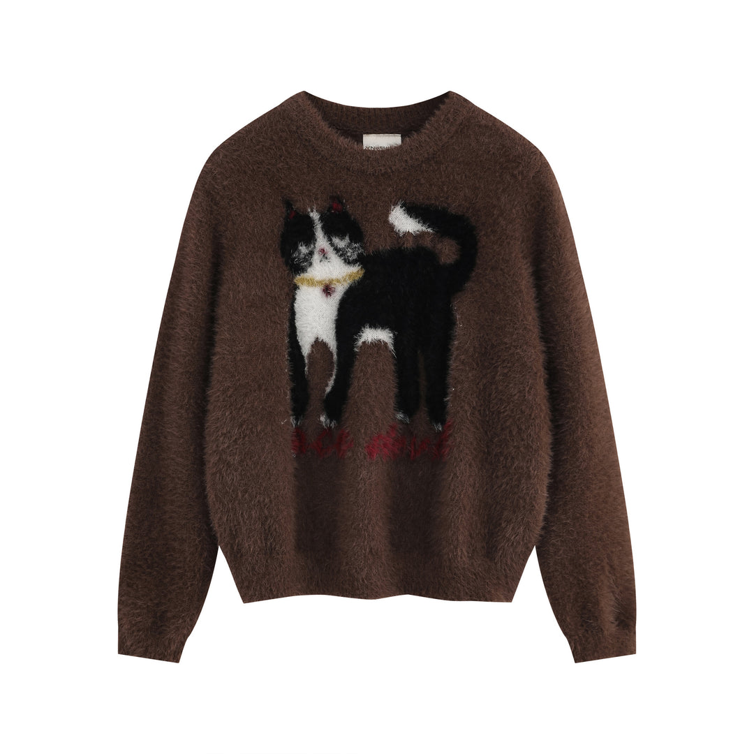 Ace Devil Cat Sweater