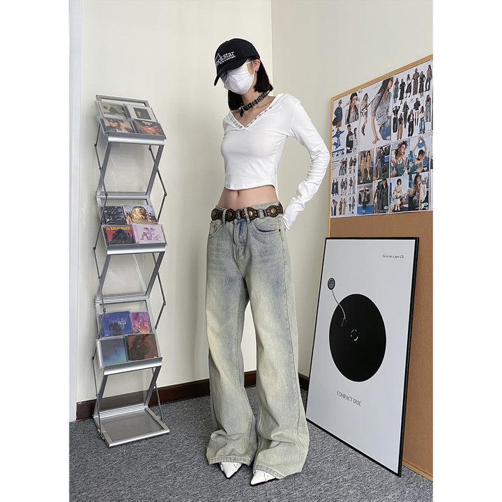 Trumpet jeans thin pants