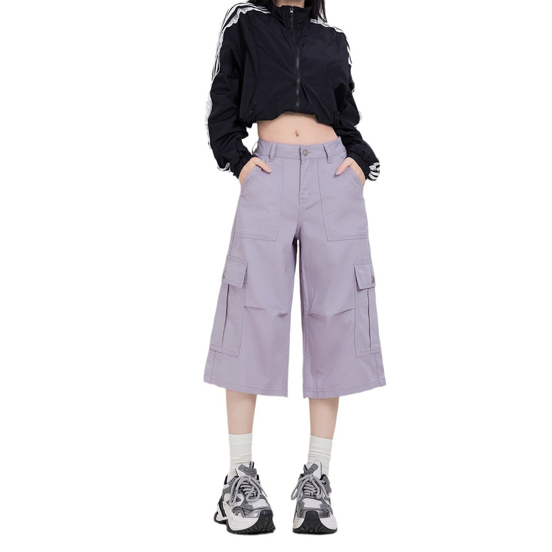 Design loose wide-leg tencel pants