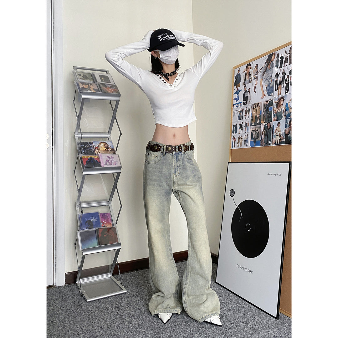 Trumpet jeans thin pants
