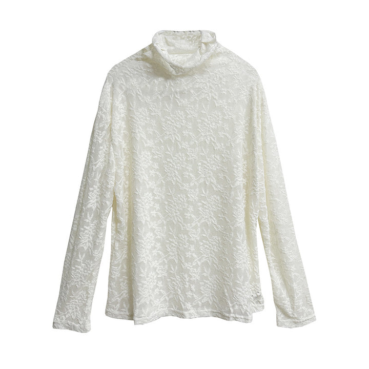 Lace Long Sleeve Tops