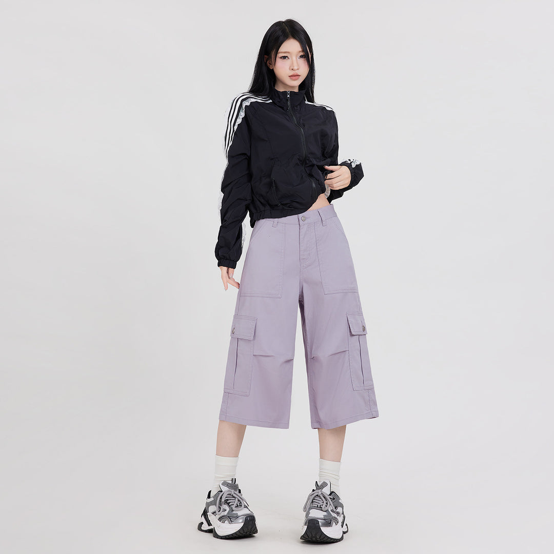 Design loose wide-leg tencel pants