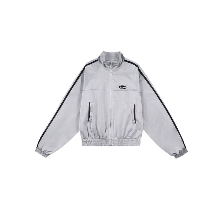 Side Line Silver Track Jacket