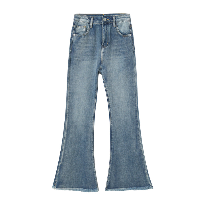 Fringe trumpet jeans