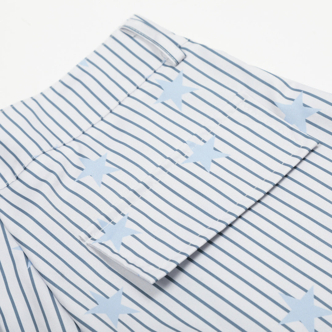 Striped Star Cargo Pants