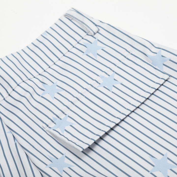 Striped Star Cargo Pants