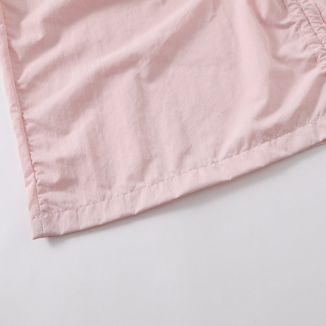 Loose Said Shirring Ribbon Long Pants