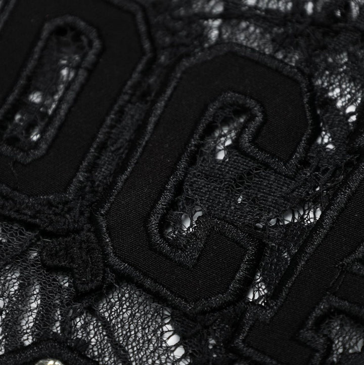 Lace Numbering Long Sleeve Tee