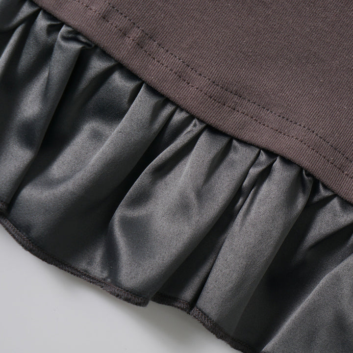 Heart Frill Long Sleeve T-shirt