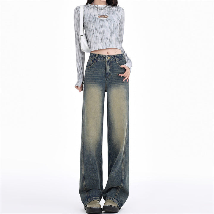 Vintage Casual Wide Pants
